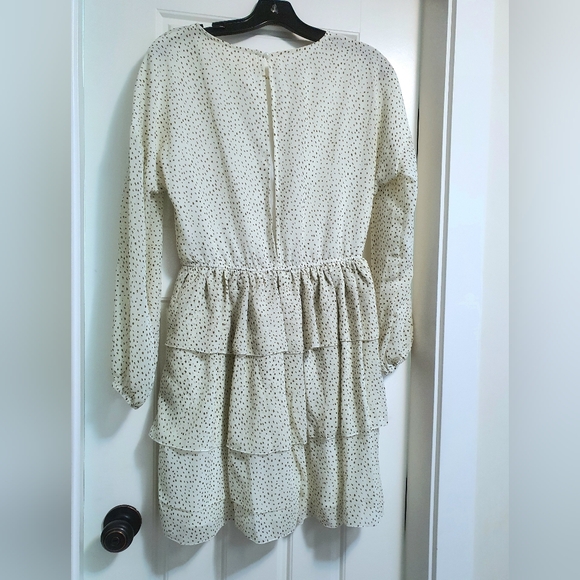 Open-back chiffon mini dress XS - Picture 2 of 5